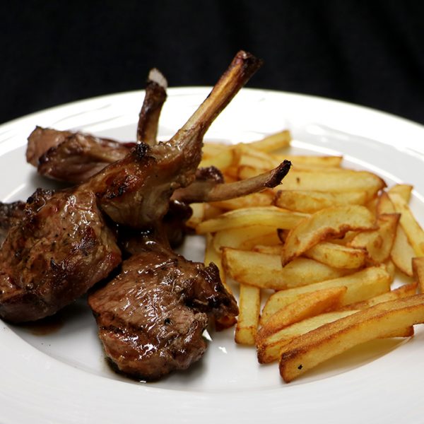 Grilled lamb chops